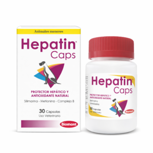 Hepatin® Caps – Protector Hepático y Antioxidante para Perros