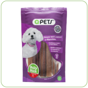 Bully Stick +PET – Snack Natural para Perros