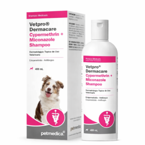 Vetpro® Dermacare – Cypermethrin + Miconazole Shampoo 400 mL