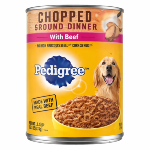 Pedigree® Chopped Ground Dinner With Beef