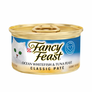 Fancy Feast® Ocean Whitefish & Tuna Feast – Classic Paté