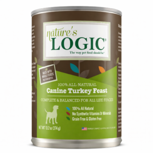 Nature’s Logic® Canine Turkey Feast – Lata Natural para Perros