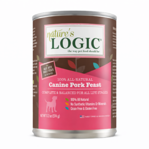 Nature’s Logic® Canine Pork Feast – Lata Natural para Perros