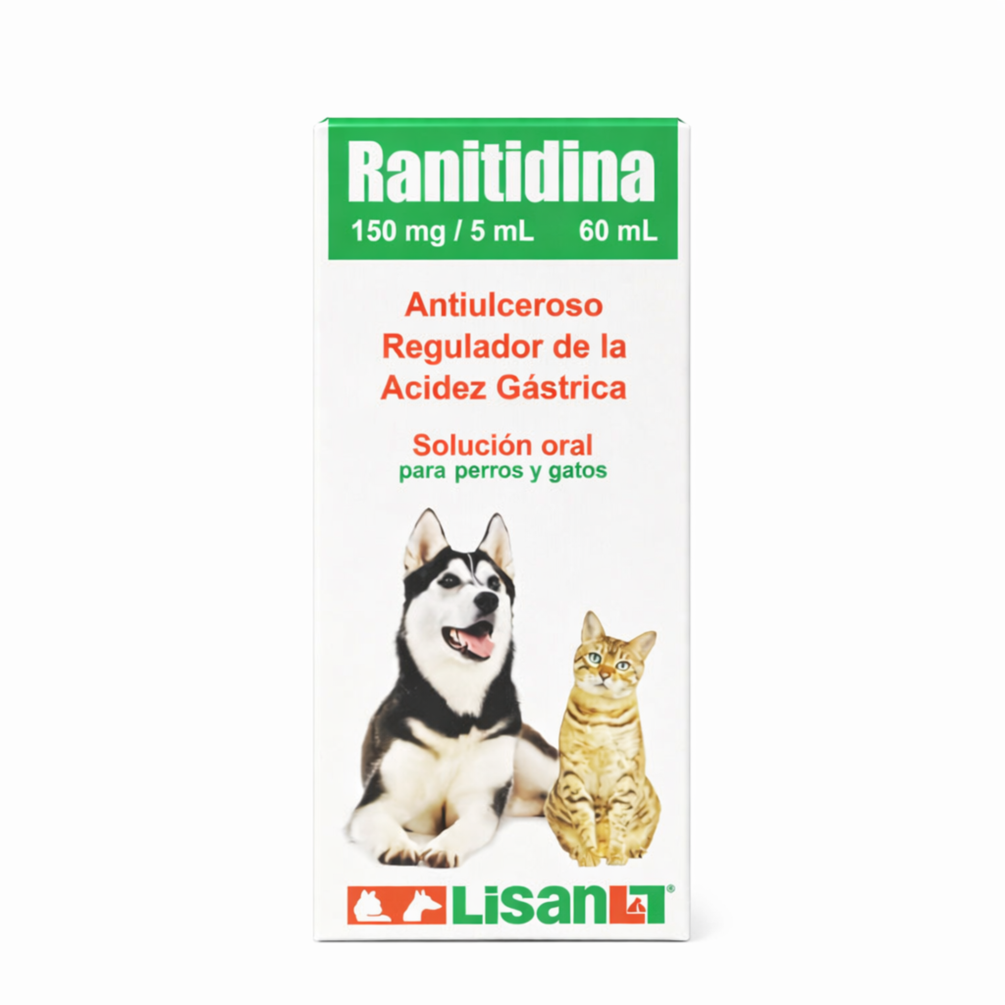 ranitidina solución oral 150 mg / 5 ml – perros y gatos