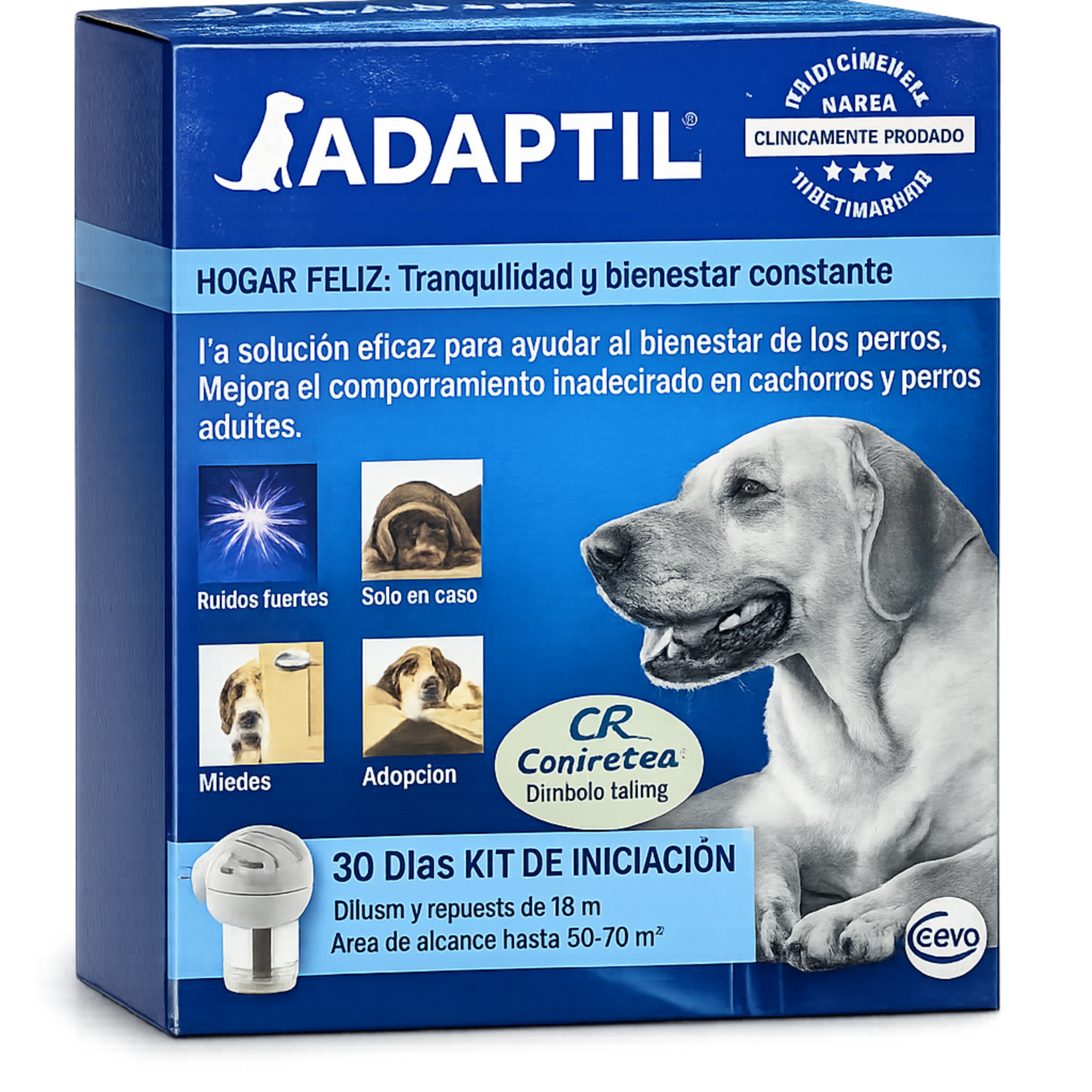 adaptil difusor eléctrico para perros – kit de iniciación 30 días