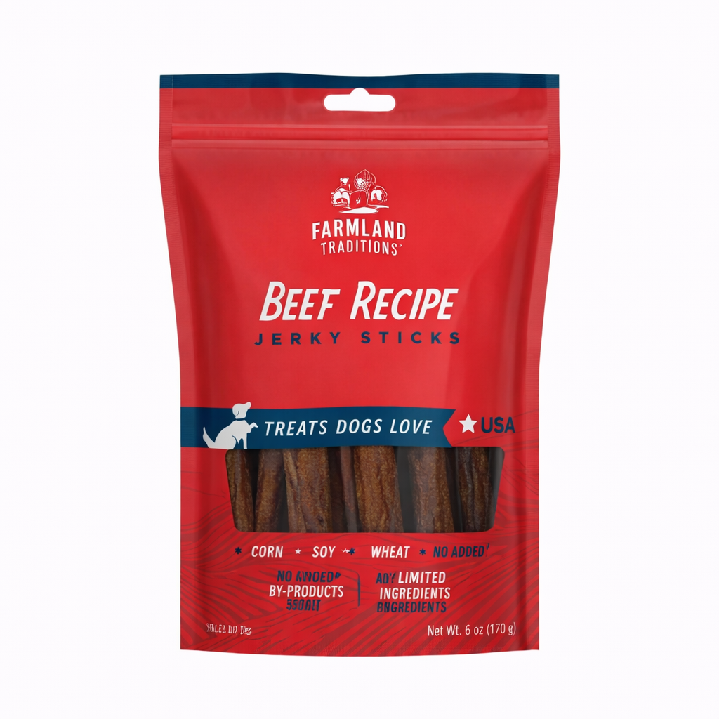 farmland traditions® jerky sticks para perros (34 g)