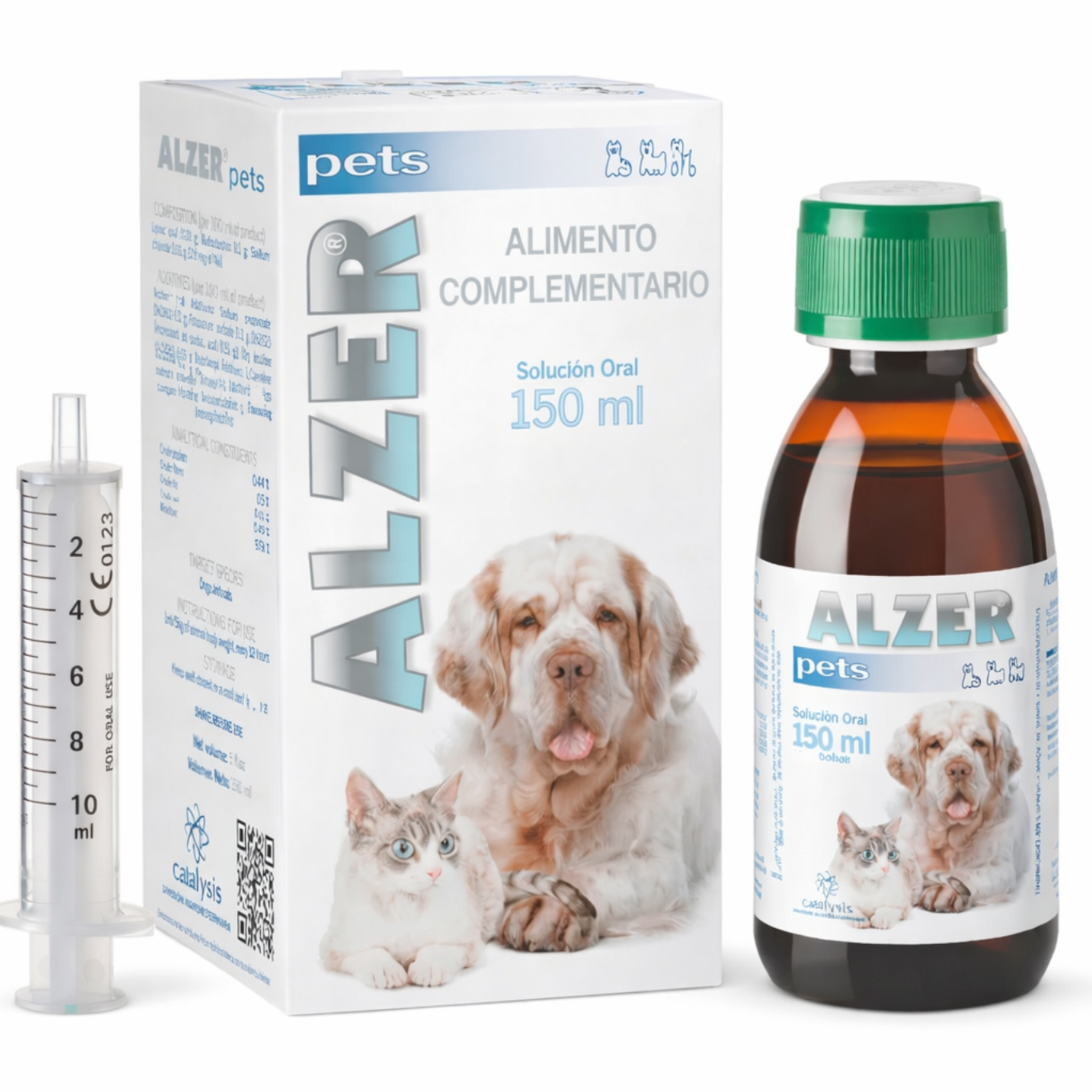 alzer® solución oral complementaria para perros y gatos
