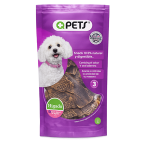Pets Snack Natural de Hígado para Perros