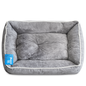 Popet Cama Acolchada Gris para Mascotas