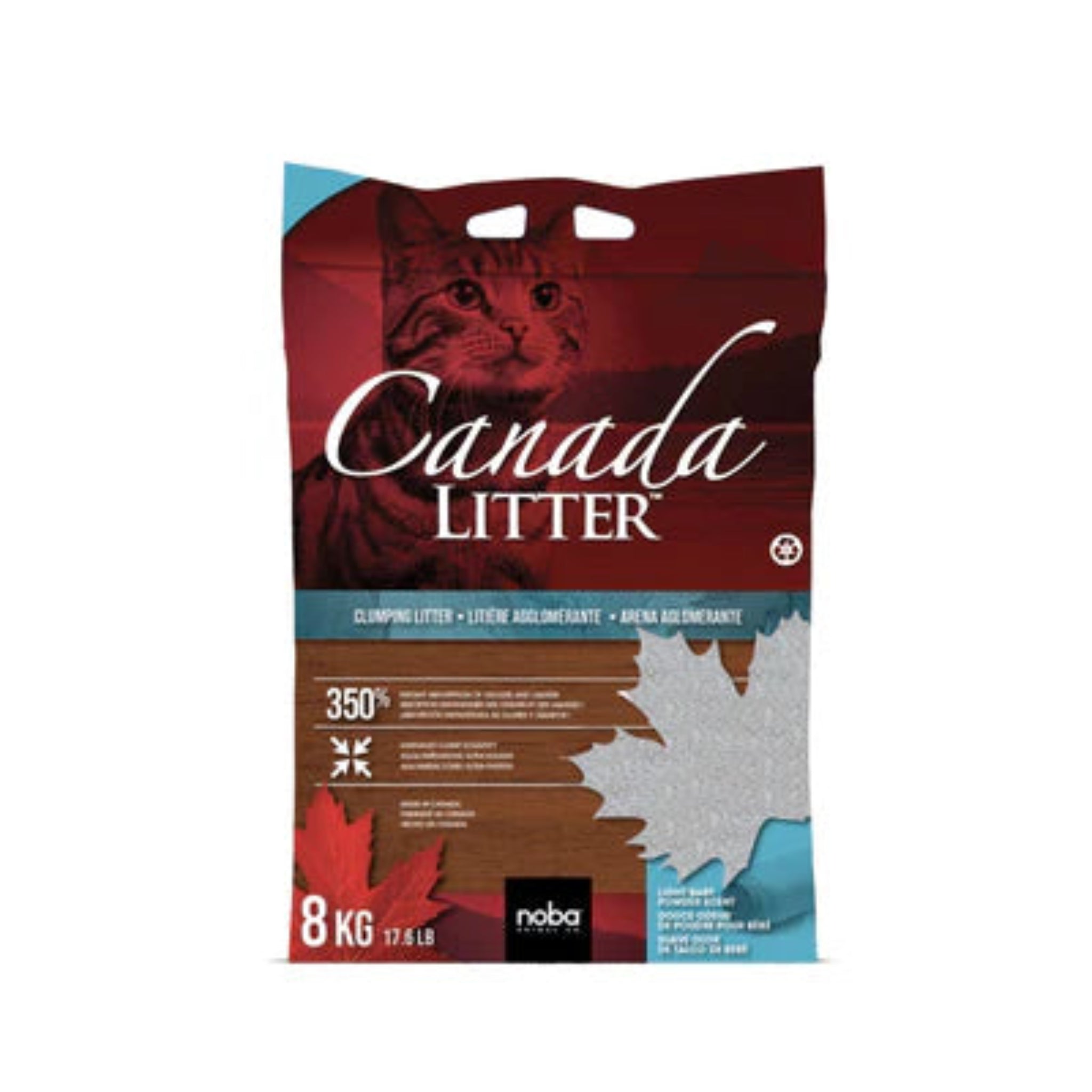 canada litter – arena aglomerante para gatos