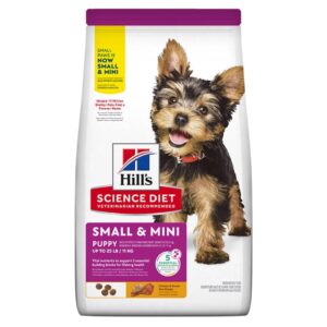 hill’s science diet puppy small & mini – alimento seco para cachorros de razas pequeñas y mini