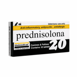 Prednisolona 20 mg – Uso Veterinario