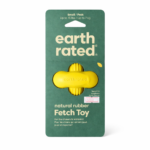 earth rated® juguete de lanzar y traer de caucho natural – talla small