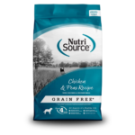 nutrisource grain free chicken & peas – alimento seco para perros adultos