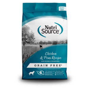 NutriSource Grain Free Chicken & Peas – Alimento Seco para Perros Adultos