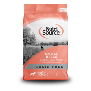 NutriSource Grain Free Small Bites Seafood Select – Alimento Seco para Perros Adultos