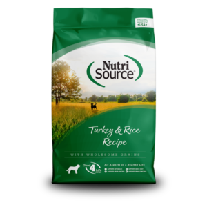 NutriSource Turkey & Rice Recipe – Alimento Seco para Perros Adultos