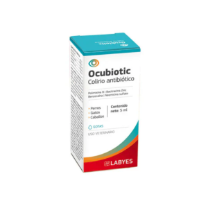 Ocubiotic® – Colirio Antibiótico de Uso Veterinario (5 ml)