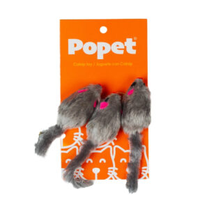Popet Toys – Ratones con Catnip 3uds