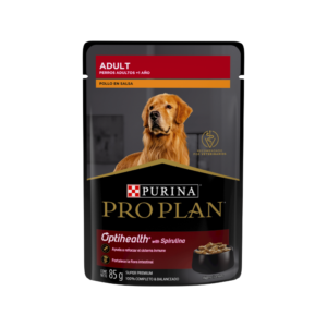 Purina Pro Plan Pouch – Alimento Húmedo para Perros (Pollo en Salsa)